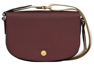 Épure S Crossbody bag Burgundy - Leather