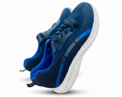 Men's blue sports shoes